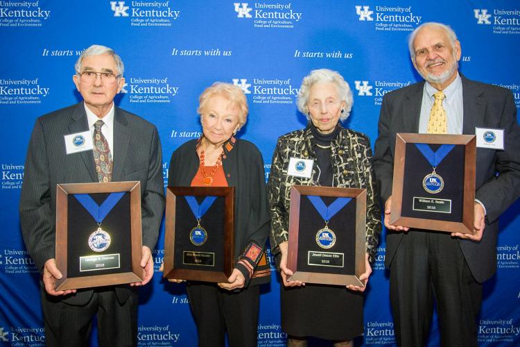 UK College of Agriculture, Food and Environment inducts 2018 Hall of Distinguished Alumni