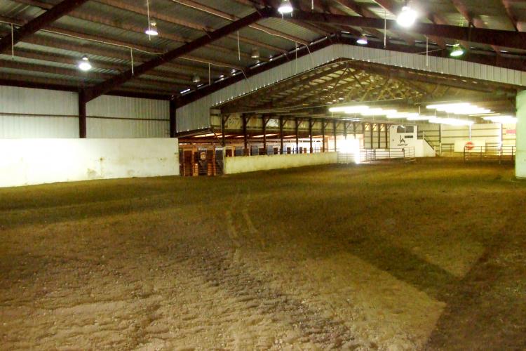 indoor horse arena