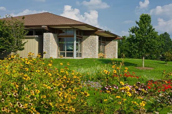 The Dorotha Smith Oatts Visitor Center at The Arboretum 