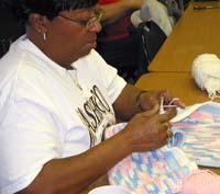Anna Mason crocheting Anna Mason crocheting