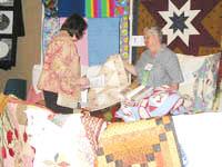 Quilts were on display at the 2006 It’s Sew Fine: For Home and Family.