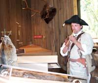 interpreter in historical costume interpreter in historical costume