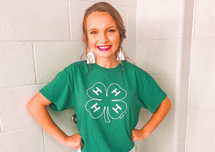 Mary Kate Miller, an agricultural and medical biotechnology major from Henderson, developed a passion for serving Kentucky's agriculture community while a 4-H'er. Photo submitted.