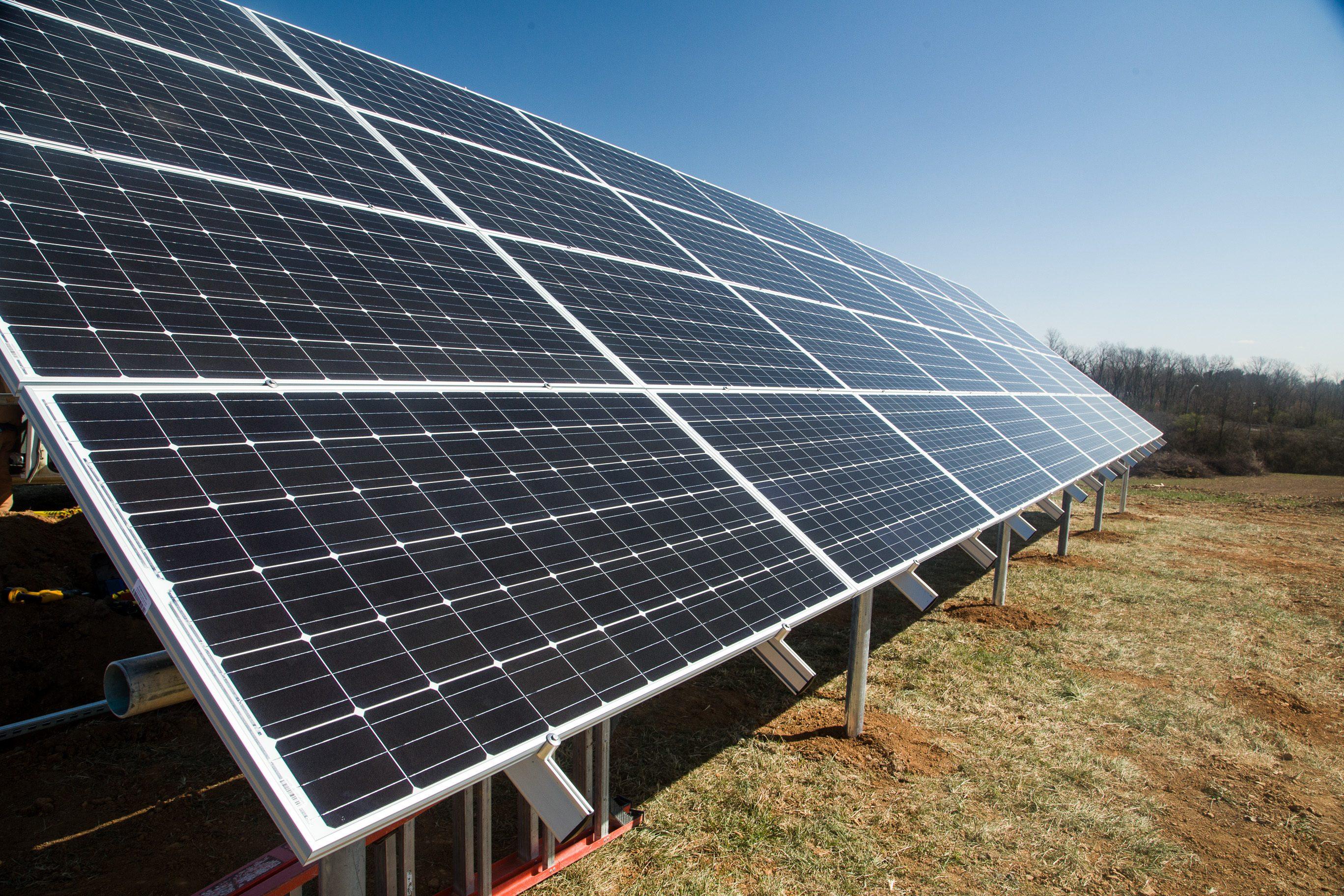 Solar panel in Eastern Kentucky