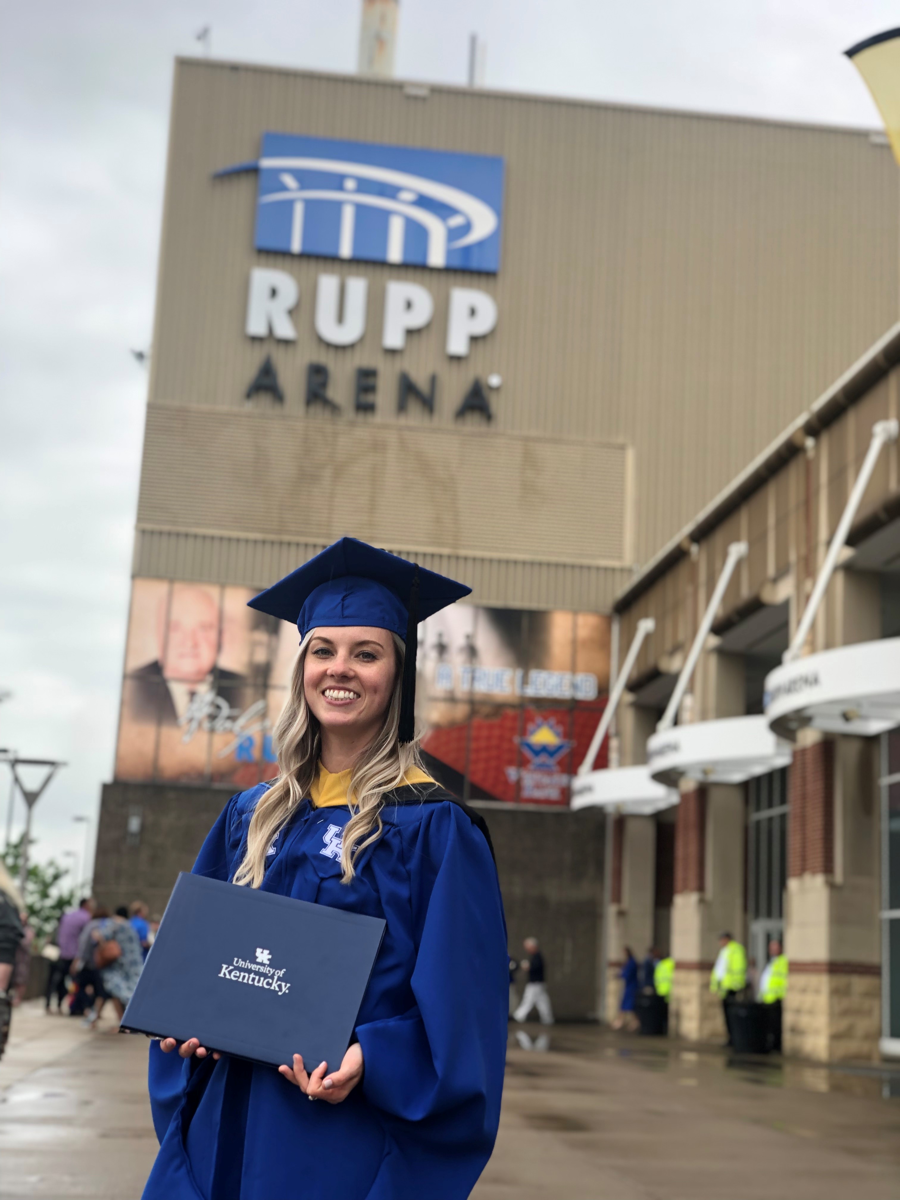 Kelci McHugh is a proud alum and says that the University of Kentucky was a "special place." Picture provided by Kelci McHugh.