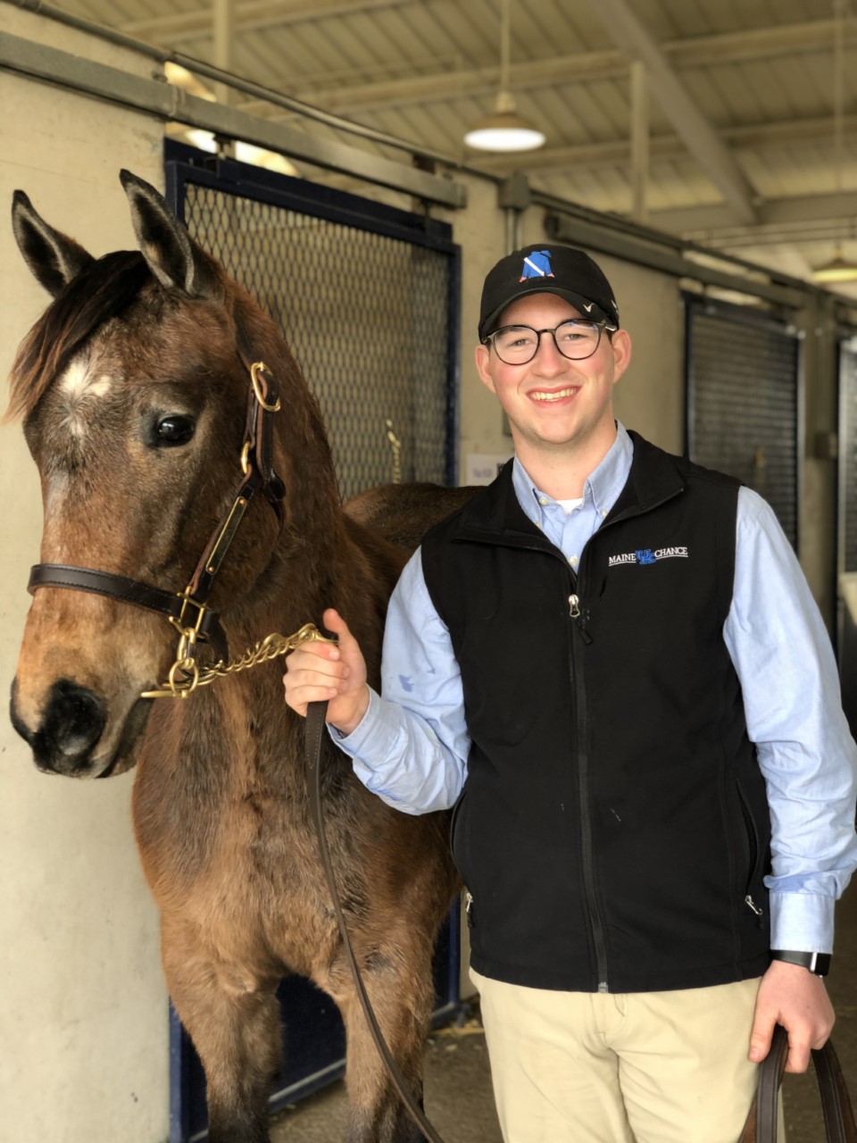 Zachary Chaney spent 2 1/2 years as a student working part-time at UK College of Agriculture, Food and Production's Maine Chance Farm. Photo provided by Zachary Chaney