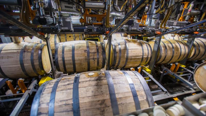bourbon, barrels, distillery
