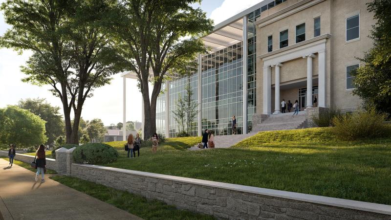 Slated for 2026, the revitalized Scovell Hall will serve as the new administrative center for the UK Martin-Gatton College of Agriculture, Food and Environment.