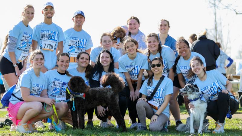 University of Kentucky Ag Equine Programs welcomes all to the Horsey Hustle 5K Run/Walk event. Photo provided by Alex Sharp.