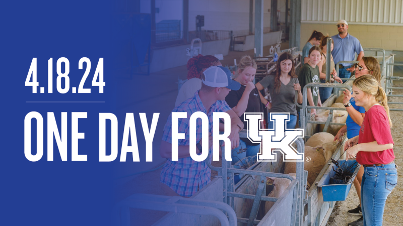 One Day for UK 2024 invites community to support student success on April 18.