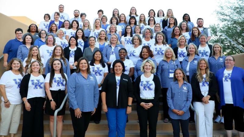 Kentucky's delegates were well represented at the National Extension Association of Family and Consumer Sciences Annual Meeting in Tucson, AZ. Photo provided by Mindy McCulley.