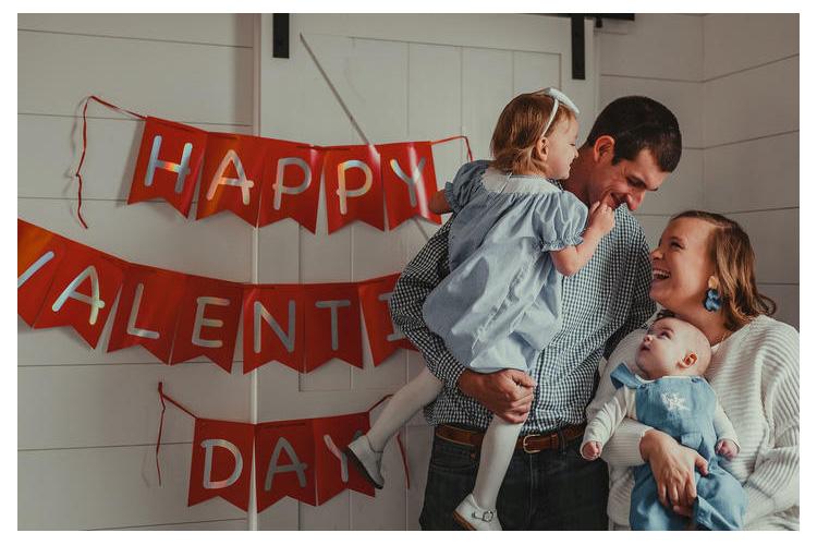 Brian and Lauren Neltner with son Isaac and daughter Ansley. Photos by Haley Raven Photography.