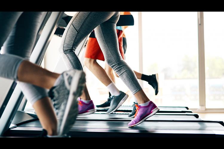 People running on a treadmill.  Photo from iStock/Getty Images Plus, Getty Images