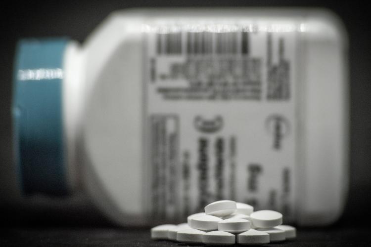 Prescription drug bottle. Photo courtesy of Darwin Brandis,  Getty Images.