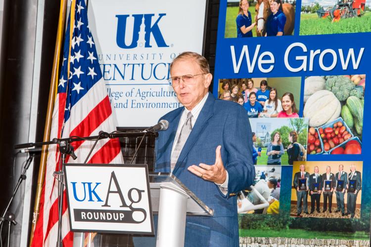  C. Oran Little, retired dean of the University of Kentucky College of Agriculture, Food and Environment